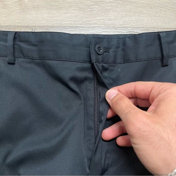 Nike Dri Fit Tech Golf Pants Mens 34x30 Black 319685-012 Polyester Spandex - Picture 4 of 10